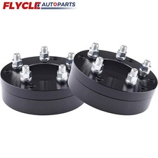 2pc 6x5.5 To 5x4.5 Wheel Adapters 2 Inch Thick 6x139.7 To 5x114.3 14x1.5 Lug