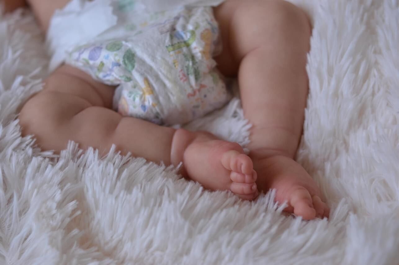 20In Reborn Baby Dolls Girl Soft Cloth Body Realistic Newborn Baby Preemie Doll
