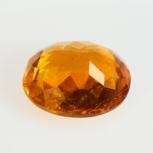 GIT Certified Natural Clinohumite 2.35 Cts Orange Color - Picture 4 of 7