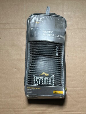 Everlast Boxhandschuhe Protex 2 II Training schwarz 14oz Heavy Bag Trainingshandschuh