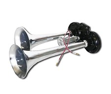 12V 24V Doppio Aria Clacson Camion Camper Barca Yacht Pickup Trattore Universale