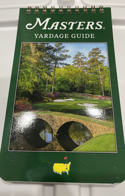 2023 Masters Golf Yardage Guide from Augusta National - SHIPS FAST