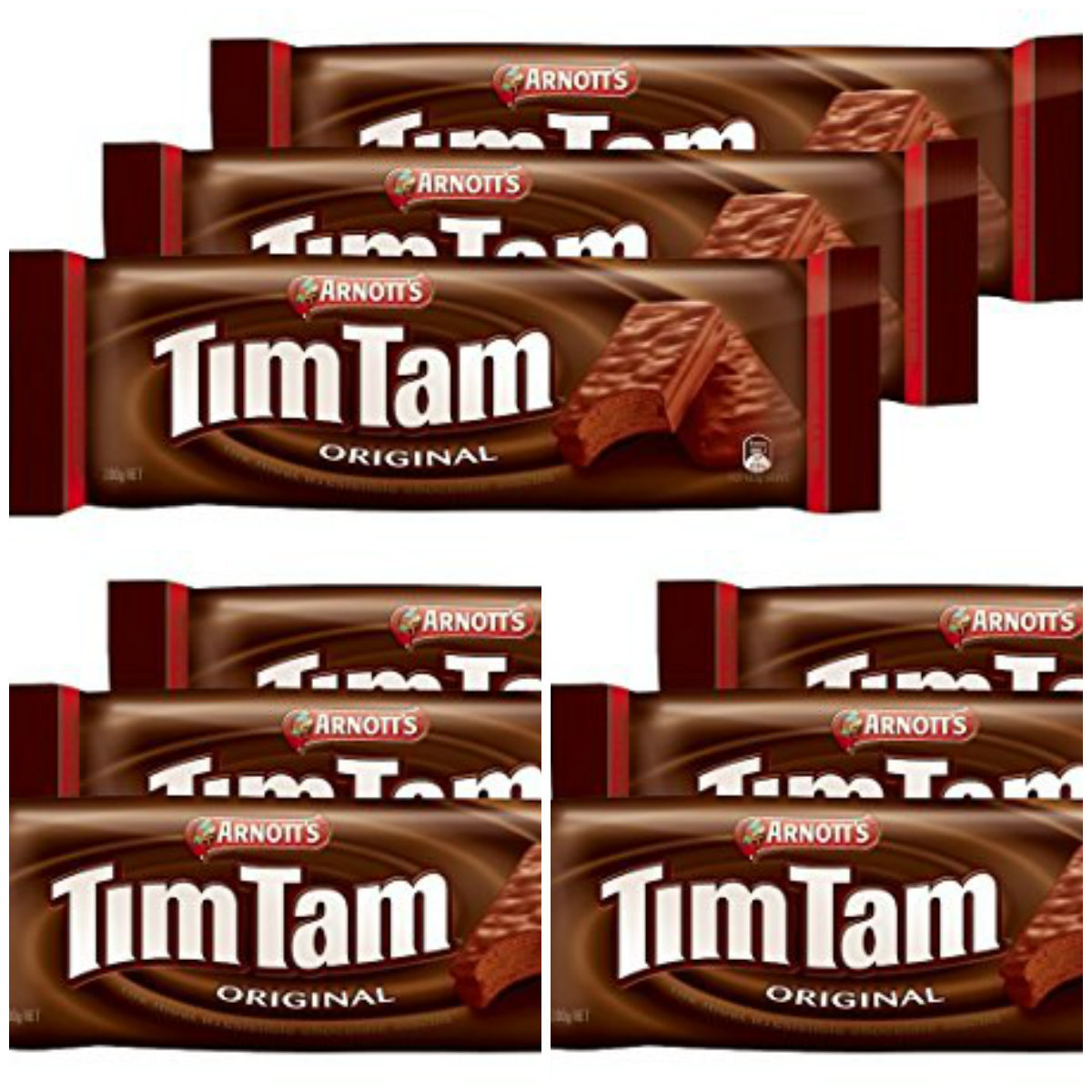 Arnott's Tim Tam Original Australian Chocolate Biscuits (4, 43% OFF