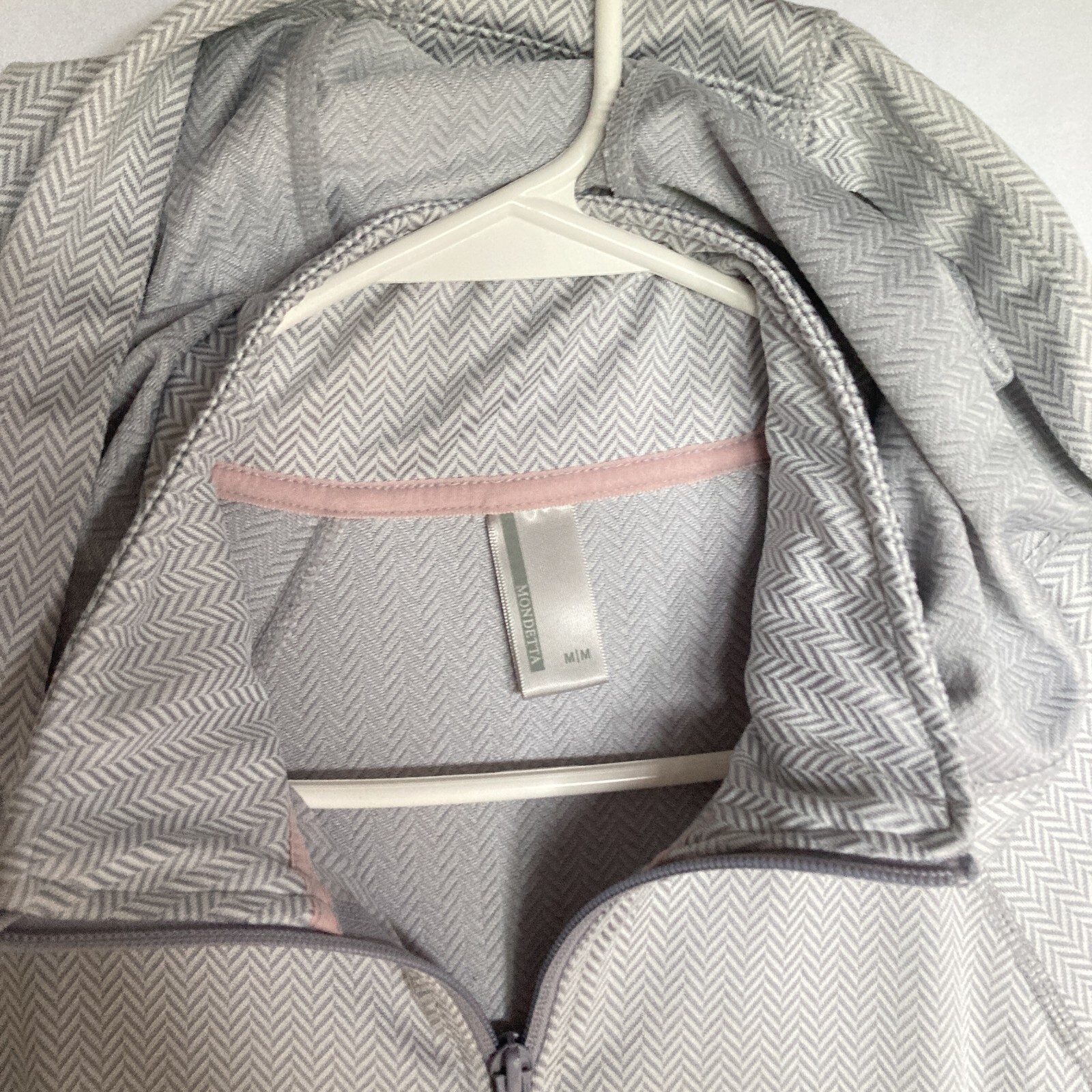 Mondetta Performance Chevron Full Zip Sporty Long… - image 9