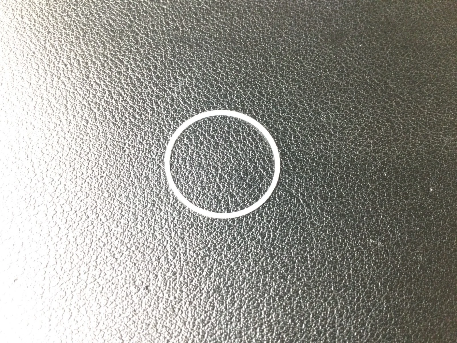 MONTRE ORIGINALE NOS GUCCI 2700L BOÎTIER SILICONE JOINT ARRIÈRE