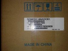 One Yaskawa SGMGV-44ADC61 AC Servo Motor New In Box SGMGV44ADC61 Free Shipping