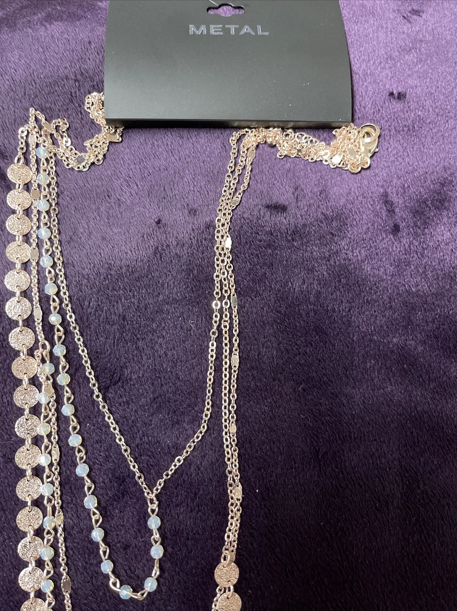 Kohl's rose shop gold necklace