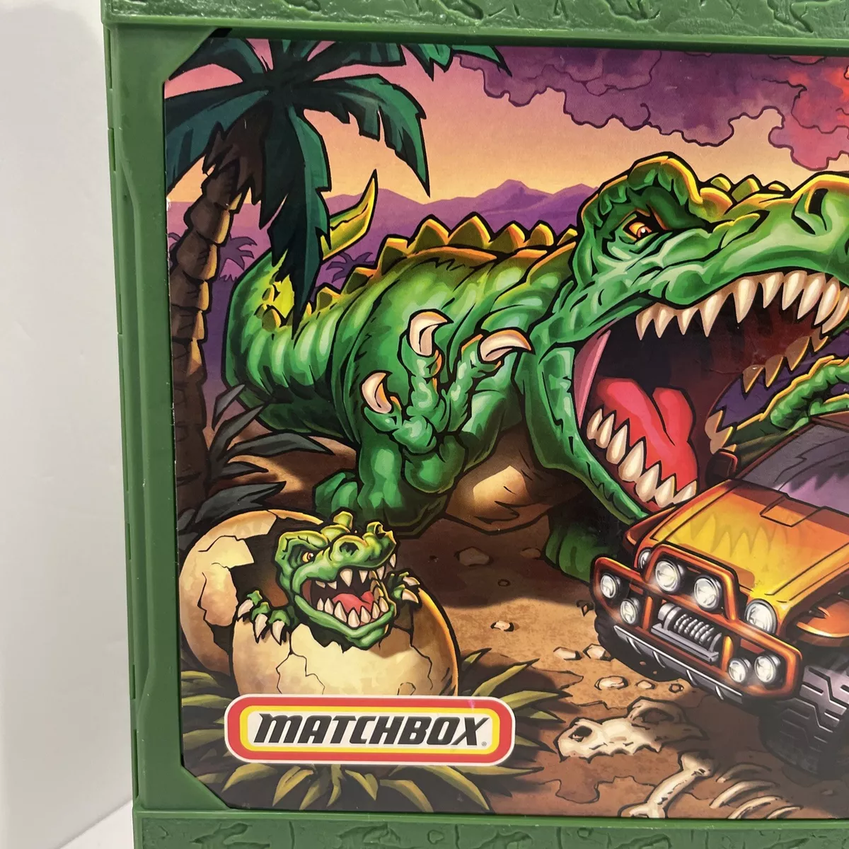 Mattel Matchbox 360 Pop-Up, Dinosaur Escape, Travel Playset