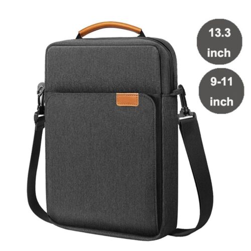 Messenge Laptop Handbag Shoulder Bag Storage Tablet Case For iPad Galaxy Tab - Afbeelding 1 van 12