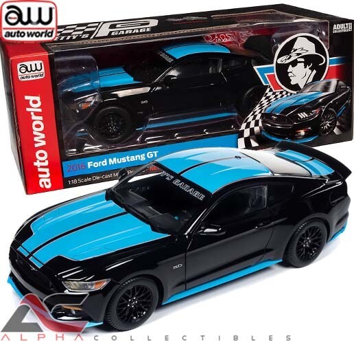 オートワールド マスタング 1/18 AUTOWORLD AW321 1:18 2016 FORD MUSTANG (BLACK) PETTY'S GARAGE | eBay