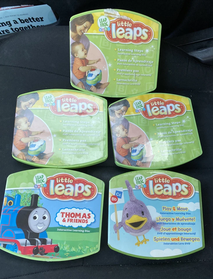 Leap Frog Baby Little Leaps Thomas And Friends Interactive DVD Learning Game B1 - Image 2 of 3