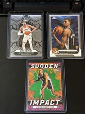  2023-24 (3) Victor Wembanyama Rookie Cards CHECK DESCRIPTION ‼️