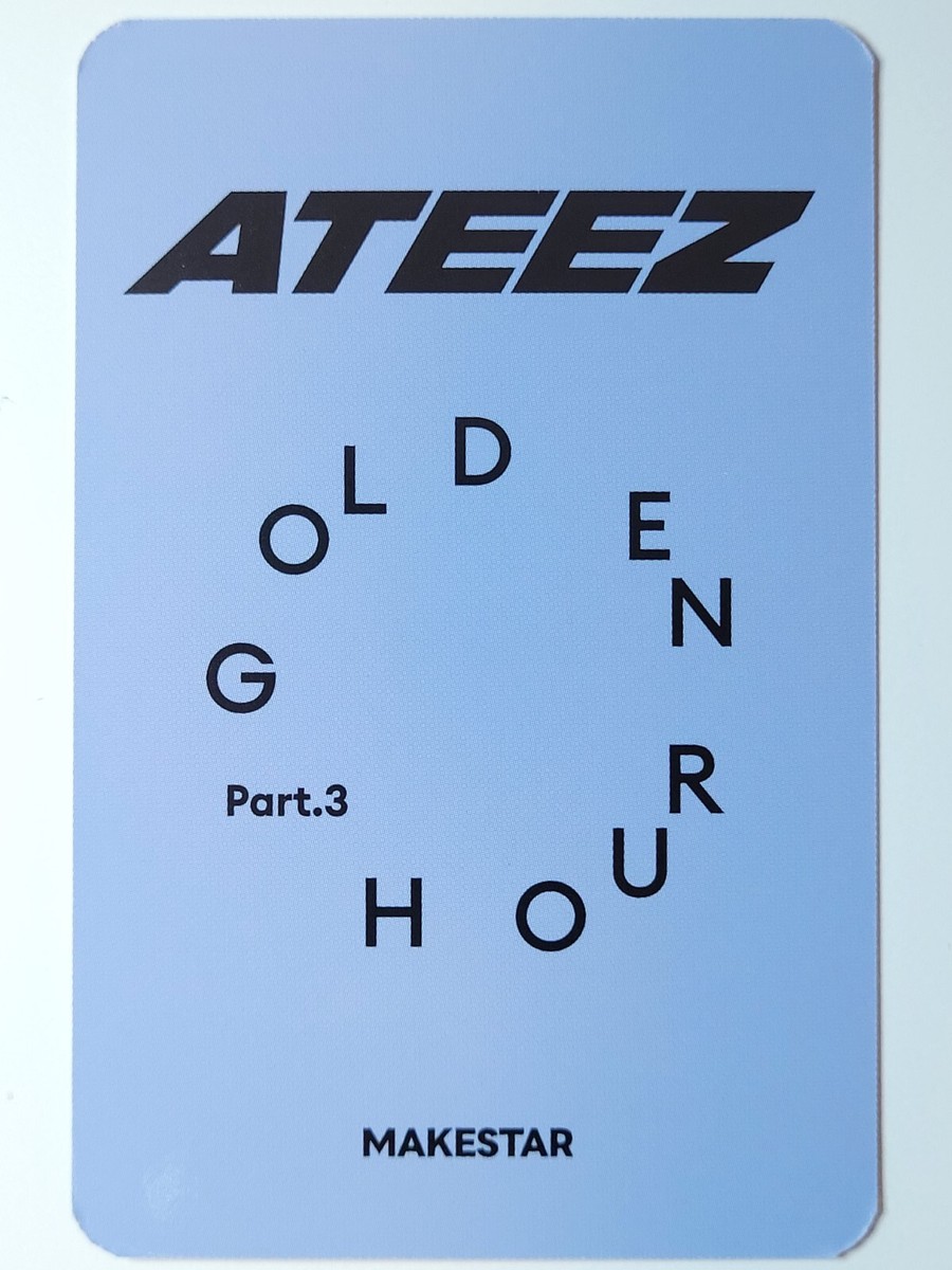 ATEEZ [Golden Hour : Part.3] Official Makestar Preorder POB