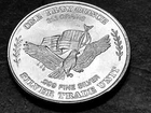 1981 U.S. Assay Office San Francisco 1 Troy Oz .999 Silver Trade Unit Round