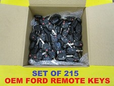 Locksmith Lot Of 215 Oem Ford Lincoln Remote Head Keys 40bit Transponder All Btn Locksmith Lot Of 215 Oem Ford Lincoln Remote Head Keys 40bit Transponder All Btn