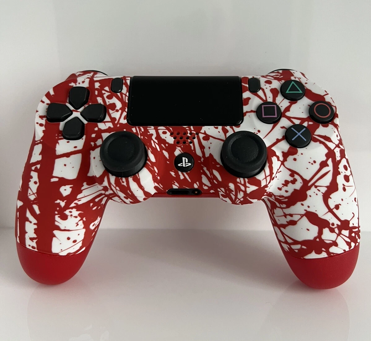 Custom Playstation 4 Controller Boxed Custom PlayStation PS4 Official V2 Controller-Blood Splattered- Warranty | eBay