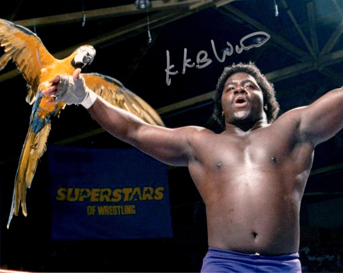 Koko B Ware Signed 8x10 WWF Wrestling Promo Photo Wrestler WWE