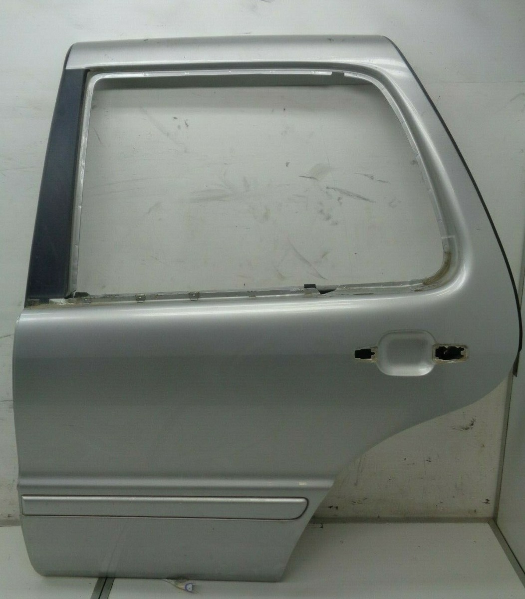 2000-2003 Mercedes ML320 W163 Rear Left Driver Door Shell Gray OEM