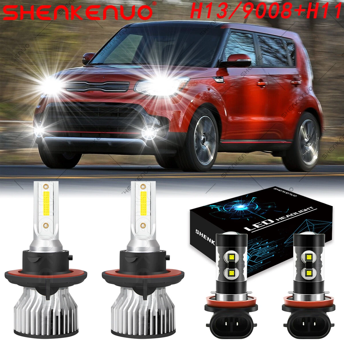 Kia soul led on sale headlights