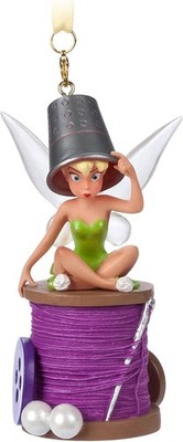 Tinker Bell Light-Up Living Magic Skizzenbuch Ornament, Peter Pan