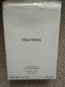 Rare Vera Wang Body Powder 3.5 Oz Unopened Sealed 