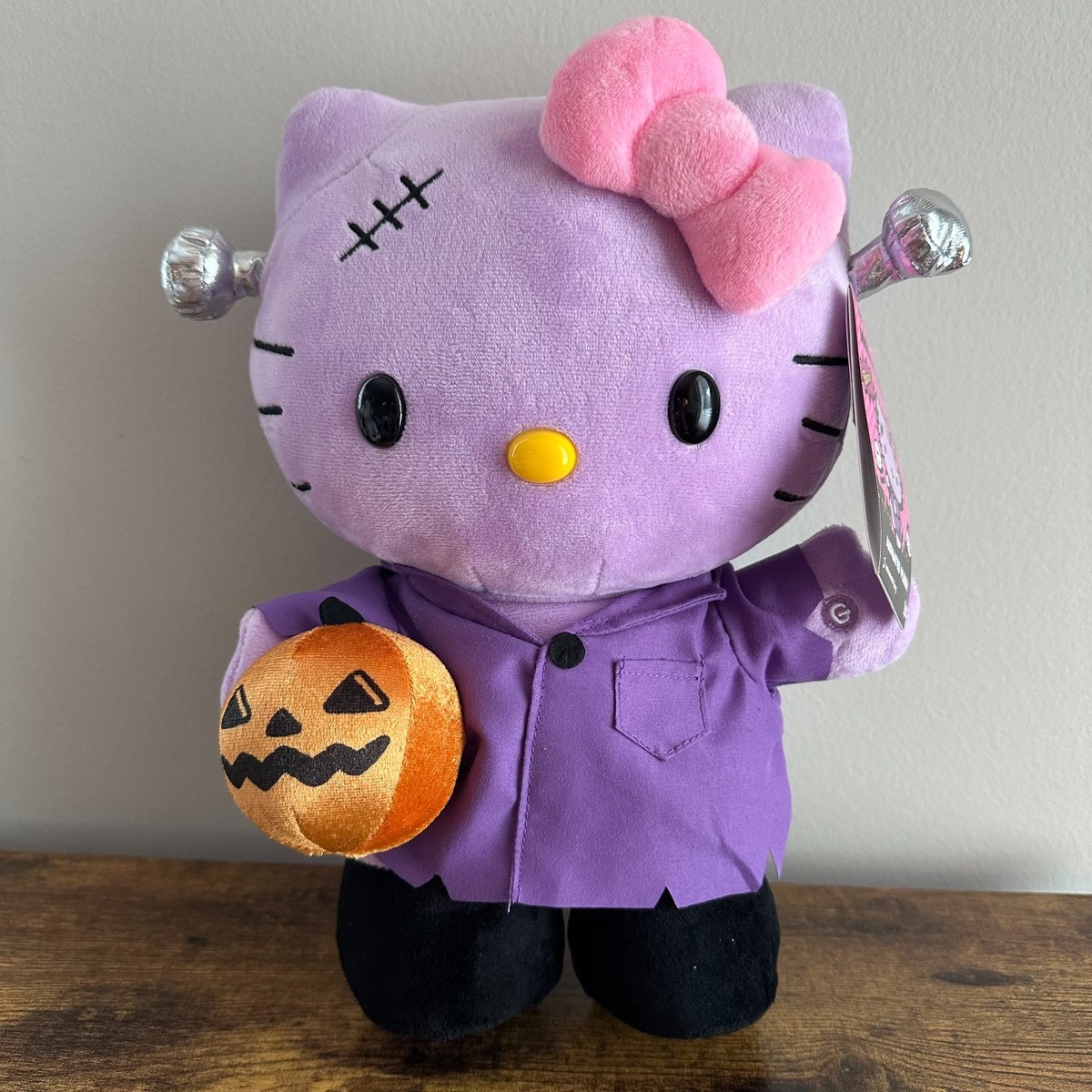 New Hello Kitty Sanrio Purple Frankenstein Greeter Stepper