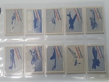 1940's Daily Mail Overseas Cigarette Cards, x10 Aircraft (Lot3)(Cig1)