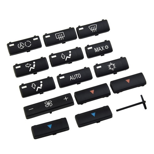 Car Ac Climate Control A/C ABS + PC Heat Heater Controls 1set For BMW X5/E53 E39 - Picture 11 of 12