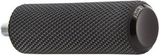 Clavija de cambio moleteada negra Arlen Ness 07-927 para modelos Harley clavija de cambio