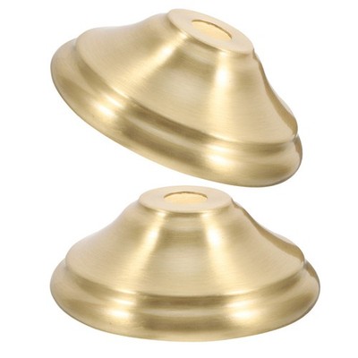 2 Pcs Lampenfassung Aus Messing Deckenleuchtenabdeckung Grundplatte Für