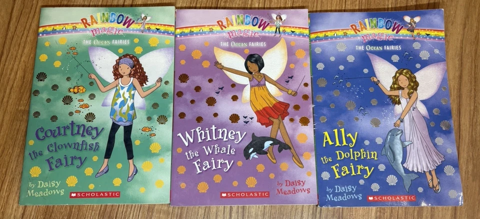 Huge Lot Rainbow Magic Fairies Series 28 Books Daisy Meadows Youth Girls - Image 4 of 4
