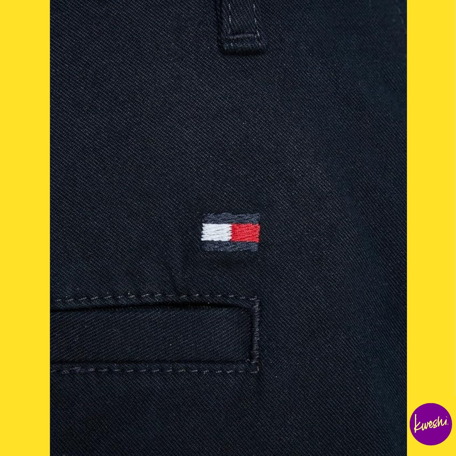 TOMMY HILFIGER Men's Denton Essential Chino Pants, Organic Cotton Twill, 38Wx29L image 4