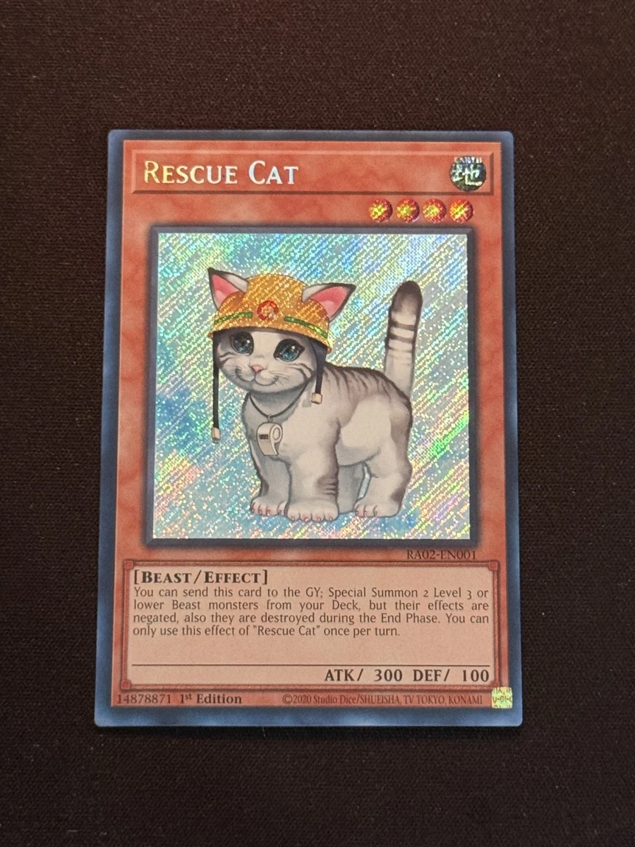 Rescue Cat RA02-EN001 25th Anniversary Rarity Collection II for
