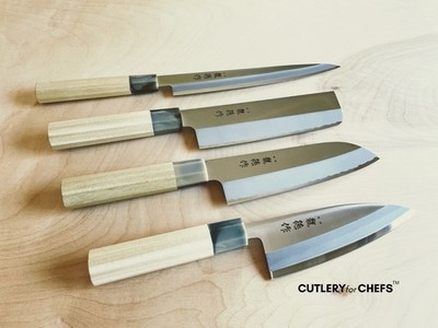 Japanese Sushi Knife Set by Fuji Cutlery - MADE IN JAPAN - FREE US SHIPPING