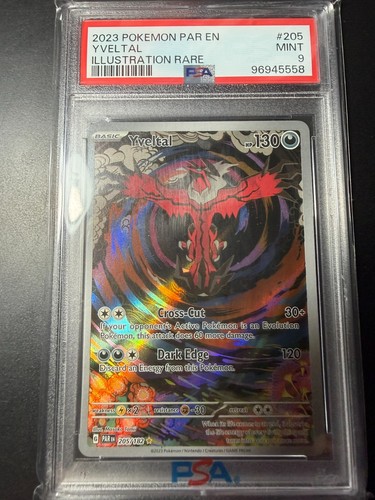 Yveltal graded PSA 9 for sale on eBay