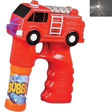 Exciting 5-Inch Fire Truck Bubble Blaster with Lights & Sounds for Ages 3+