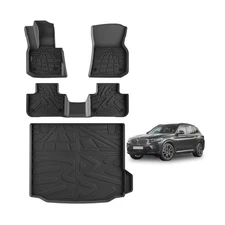 KARPAL Floor Mats for BMW X3 2018-2025 & X4 2019-2025, All-Weather TPE Floor ...