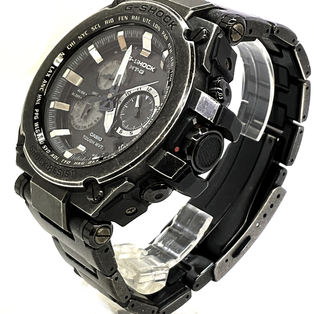 G-SHOCK WATCH MTG-S1000V-1AJF SOLAR BLACK X BLACK DIAL STAINLESS