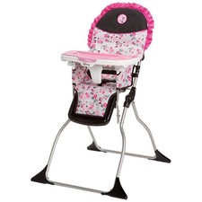 Silla De Comer Para Bebe Ni a De Minnie Mouse Plegable Portatil Comoda Segura
