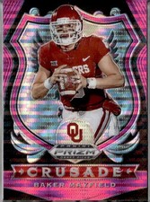 BAKER MAYFIELD 2020 PRIZM PINK PULSAR PRIZM #20  (ID 4337)