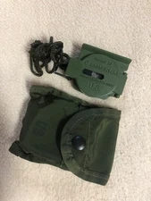 Cammenga Model 27 Phosphorescent Lensatic Military Compass Olive Drab