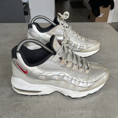 Nike Air Max 95 GS Silver Bullet Metallic Kinderschuhe UK5,5 918630-001 OG