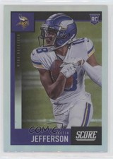 2020 Panini Chronicles Score Update Rookies Silver Justin Jefferson #449 10fh