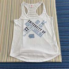 North Carolina Tar Heels Shirt Girls Large White NCAA Basketball Knights Apparel