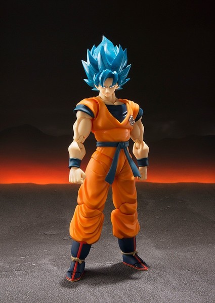 Bandai S.H. Figuarts Dragon Ball Super Broly Son Goku Super Saiyan God Figur-image