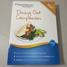 Weight Watchers Updated Dining Out Companion Book Points Plus