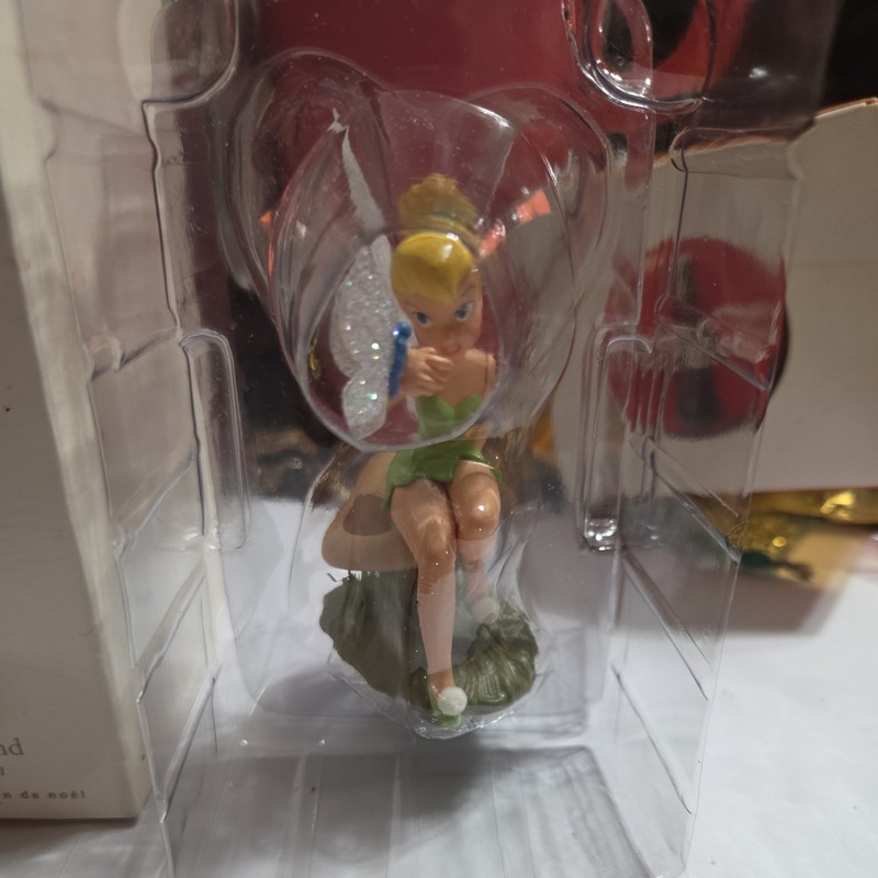 2008 Hallmark Tinker Bell and Friend Ornament Disney's Peter Pan With Box