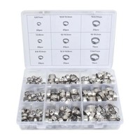 Asta Schlauchschellen Ohrschellen Schlauchklemmen Sortiment 170Tlg 5,8-21Mm VA
