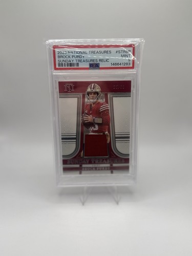 Brock Purdy #STR-BP 2023 Panini National Treasures Sunday Treasures card