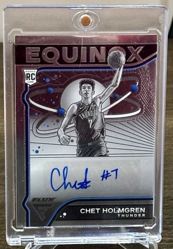 Chet Holmgren Rookie Auto 2022 Panini Flux Equinox NM/Mint 🔥🔥